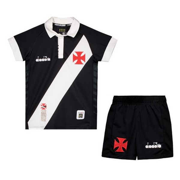 Camiseta Vasco da Gama Diadora Primera equipación Niño 2019-2020 Negro